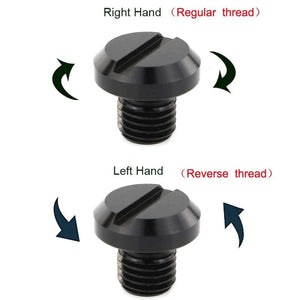 Planet Gates Motorcycle M10*1.25 Left Right-Hand Threaded Mirror Hole Plug Screw Bolts Covers Caps For Yamaha FZ07 FZ09 FZ1 MT07 MT09 XSR900