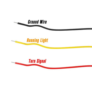 Planet Gates Motorcycle Mini LED Turn Signals Indicators Running Blinker Amber Light With E Mark Handle Grip Lamp For Harley Softail Touring