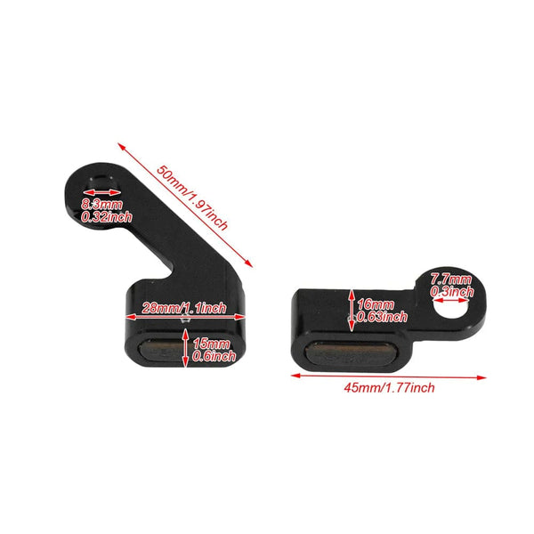 Planet Gates Motorcycle Mini LED Turn Signals Indicators Running Blinker Amber Light With E Mark Handle Grip Lamp For Harley Softail Touring