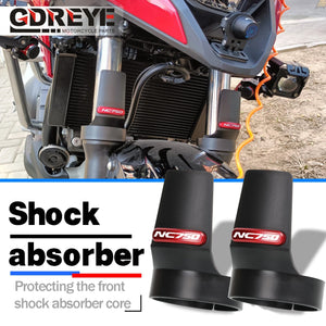 Planet Gates Motorcycle NC750X Front Fork Guard Shock Absorbing Protective Shell Cover For HONDA NC750X 2023 2024 NC750X MT DCT