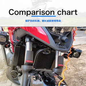 Planet Gates Motorcycle NC750X Front Fork Guard Shock Absorbing Protective Shell Cover For HONDA NC750X 2023 2024 NC750X MT DCT