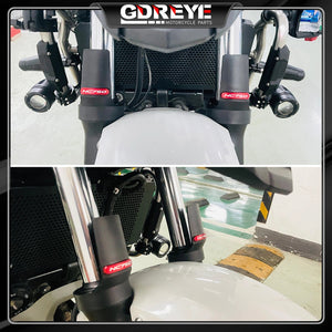 Planet Gates Motorcycle NC750X Front Fork Guard Shock Absorbing Protective Shell Cover For HONDA NC750X 2023 2024 NC750X MT DCT