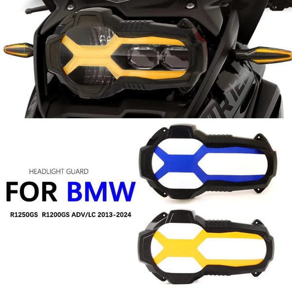 Planet Gates Motorcycle NEW Headlight Guard Protector Lens Cover For BMW R1200GS R1250GS LC ADV R 1250 1200 GS adventure GSA 2014- 2023 2024