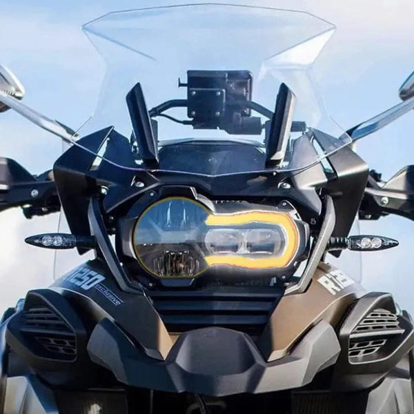 Planet Gates Motorcycle NEW Headlight Guard Protector Lens Cover For BMW R1200GS R1250GS LC ADV R 1250 1200 GS adventure GSA 2014- 2023 2024