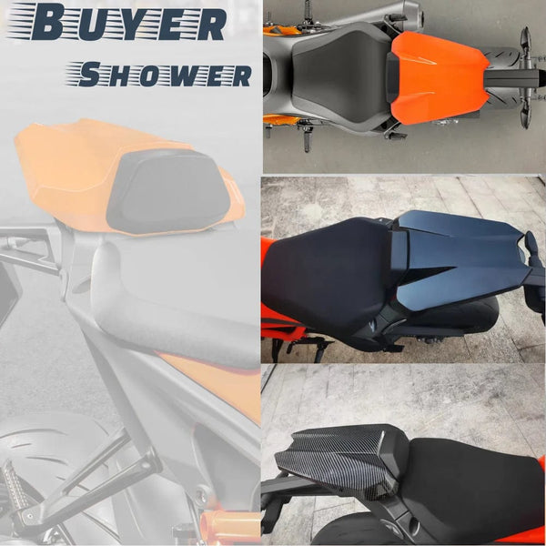 Planet Gates Motorcycle Pillion Rear Solo Seat Cowl For KTM 1290 Super Duke R 2020 2021 2022 2023 ABS Seats Cover Cowls Fairing Accessories