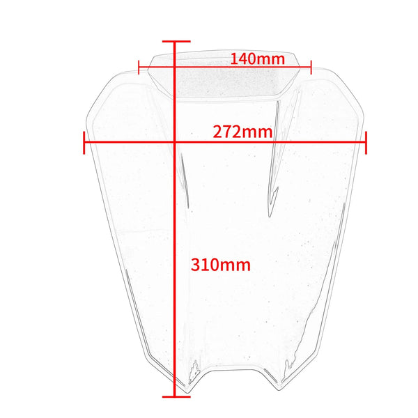 Planet Gates Motorcycle Pillion Rear Solo Seat Cowl For KTM 1290 Super Duke R 2020 2021 2022 2023 ABS Seats Cover Cowls Fairing Accessories