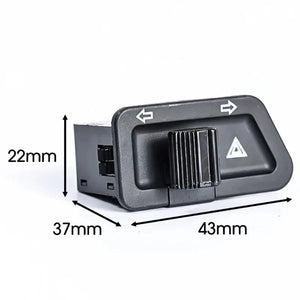 Planet Gates Motorcycle Warning Lights Dual Flash Switches Motorcycle Electric Vehicle Modification Accessories Turn Signal Lights Starter