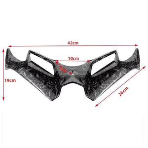 Planet Gates Motorcycle Winglet Aerodynamic Wing Kit Spoiler Motor Accessories For KawasakiNinja 300 Ninja250 NINJA300/250 EX300 2013-2017