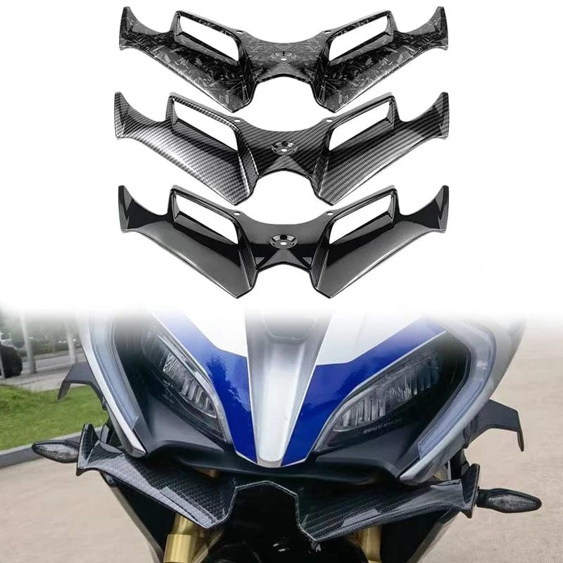 Planet Gates Motorcycle Winglet Aerodynamic Wing Kit Spoiler Motor Accessories For KawasakiNinja 300 Ninja250 NINJA300/250 EX300 2013-2017