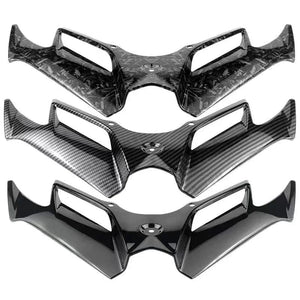 Planet Gates Motorcycle Winglet Aerodynamic Wing Kit Spoiler Motor Accessories For KawasakiNinja 300 Ninja250 NINJA300/250 EX300 2013-2017
