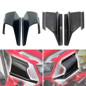 Planet Gates Motorcycle Winglet Side Spoiler Side Wind ABS Front Fairing Protector Wing Cover For Honda ADV150 ADV 150 2019 2020