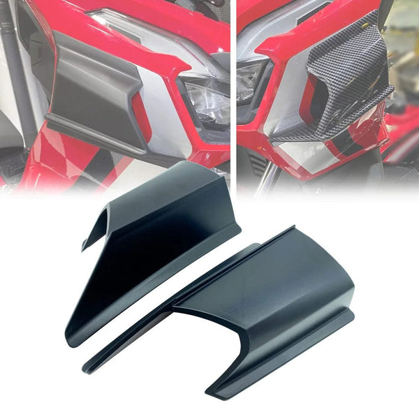 Planet Gates Motorcycle Winglet Side Spoiler Side Wind ABS Front Fairing Protector Wing Cover For Honda ADV150 ADV 150 2019 2020