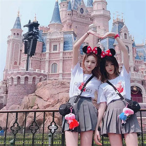 Planet Gates Mouse Headband Cartoon Ears Sequin Bows Hairband Party Cosplay Hair Accessories Children Adults Toys Gift