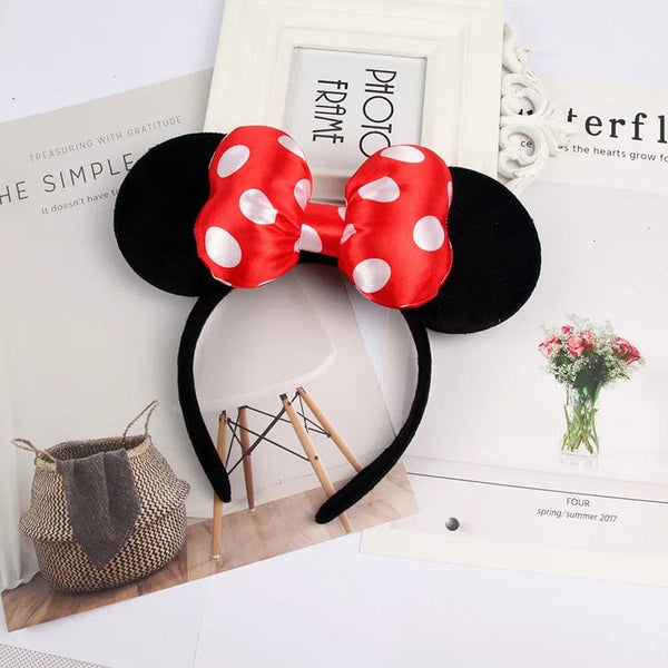 Planet Gates Mouse Headband Cartoon Ears Sequin Bows Hairband Party Cosplay Hair Accessories Children Adults Toys Gift