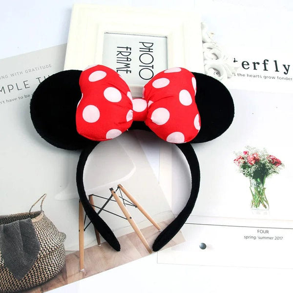 Planet Gates Mouse Headband Cartoon Ears Sequin Bows Hairband Party Cosplay Hair Accessories Children Adults Toys Gift
