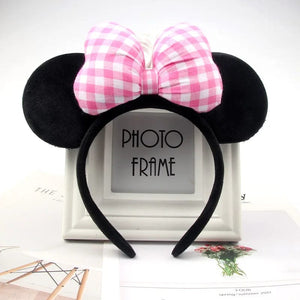 Planet Gates Mouse Headband Cartoon Ears Sequin Bows Hairband Party Cosplay Hair Accessories Children Adults Toys Gift