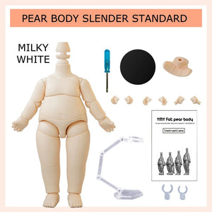 Planet Gates Movable Joint Ymy Doll Fat Animal Body Cat Foot Animal Tail Doll Replace Body Accessories For Nendoroids, Ob11, Gsc, Obitsu 11