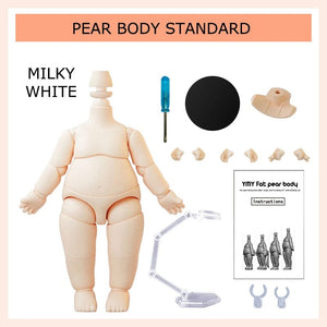 Planet Gates Movable Joint Ymy Doll Fat Animal Body Cat Foot Animal Tail Doll Replace Body Accessories For Nendoroids, Ob11, Gsc, Obitsu 11