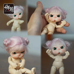 Planet Gates Movable Joint Ymy Doll Fat Animal Body Cat Foot Animal Tail Doll Replace Body Accessories For Nendoroids, Ob11, Gsc, Obitsu 11