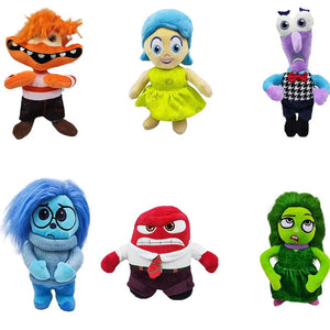 Planet Gates Movie Inside Out Cartoon characters Bing Bong Joy Sadness Anger Disgust Fear Anxiety Plush toys doll Gifts for children