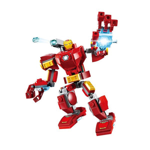 Planet Gates Movie Superhero Avengers Doll Building Blocks Thor Iron Man Spider-Man Joint Movable Model Assembled Building Block Toys