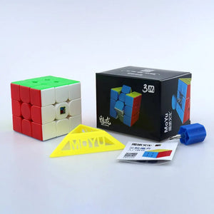 Planet Gates MOYU Meilong 3x3 M Magnetic Magic Speed Cube Professional Fidget Toys Meilong 3M Cubo Magico Puzzle Children's Gifts