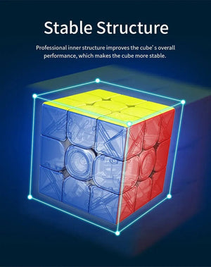 Planet Gates MOYU Meilong 3x3 M Magnetic Magic Speed Cube Professional Fidget Toys Meilong 3M Cubo Magico Puzzle Children's Gifts