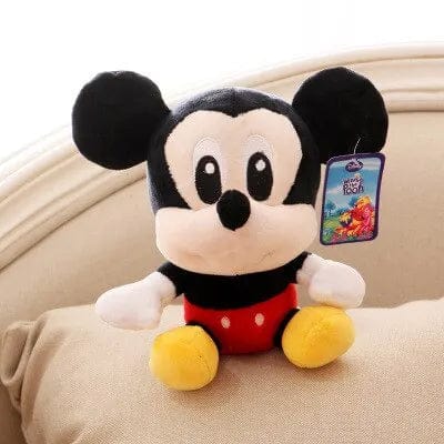 Planet Gates MR--75  18CM Cartoon Plush Pin Winnie The Pooh Mickey Minnie Tigger Piggy Short Stuffed Animal Doll Doll Toy Children's Holiday Gift