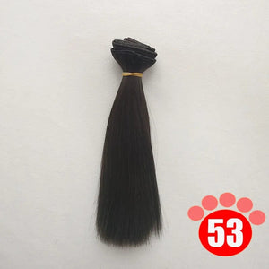 Planet Gates Msiredoll bjd wig 15*100CM or 20*100CM or 25*100CM doll hair for 1/3 1/4 1/6  straight hair doll hair bjd wig diy Free shipping