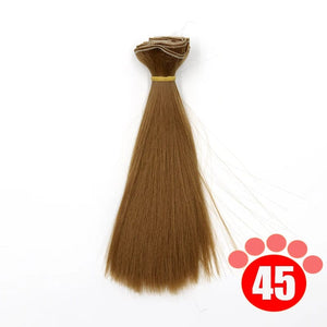 Planet Gates Msiredoll bjd wig 15*100CM or 20*100CM or 25*100CM doll hair for 1/3 1/4 1/6  straight hair doll hair bjd wig diy Free shipping