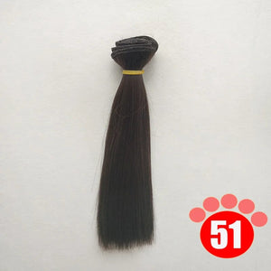 Planet Gates Msiredoll bjd wig 15*100CM or 20*100CM or 25*100CM doll hair for 1/3 1/4 1/6  straight hair doll hair bjd wig diy Free shipping