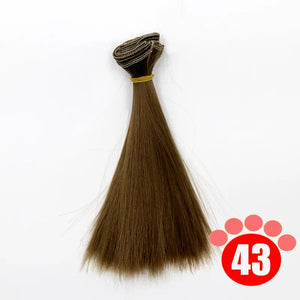 Planet Gates Msiredoll bjd wig 15*100CM or 20*100CM or 25*100CM doll hair for 1/3 1/4 1/6  straight hair doll hair bjd wig diy Free shipping