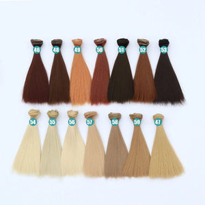 Planet Gates Msiredoll bjd wig 15*100CM or 20*100CM or 25*100CM doll hair for 1/3 1/4 1/6  straight hair doll hair bjd wig diy Free shipping