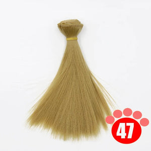 Planet Gates Msiredoll bjd wig 15*100CM or 20*100CM or 25*100CM doll hair for 1/3 1/4 1/6  straight hair doll hair bjd wig diy Free shipping