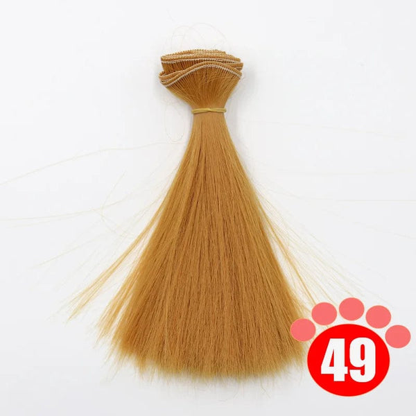 Planet Gates Msiredoll bjd wig 15*100CM or 20*100CM or 25*100CM doll hair for 1/3 1/4 1/6  straight hair doll hair bjd wig diy Free shipping