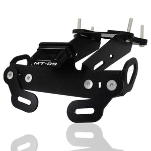 Planet Gates MT-09 For Yamaha MT-09 MT09 MT 09 SP 2021 2022 Rear Fender Registration Bracket License Plate Holder Frame Tail Tidy with LED light