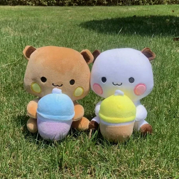 Planet Gates MT panda and bear Yier Panda Bear Dolls Cute Bubu Dudu Plush Toy Lovely Cartoon Stuffed Soft Plushies Home Decoration for Kids Girlfriend