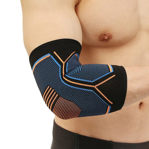 Planet Gates MTATMT 1Pcs Elbow Brace for Weightlifting Compression Support Reduce Tennis Elbow and Golfers Elbow Pain Relief