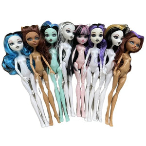 Planet Gates Multi-Joints Movable Doll Body Toy 23cm Doll Toy To Fit Many Heads White Green Brown Purple Monstering High Doll Body Cat heads
