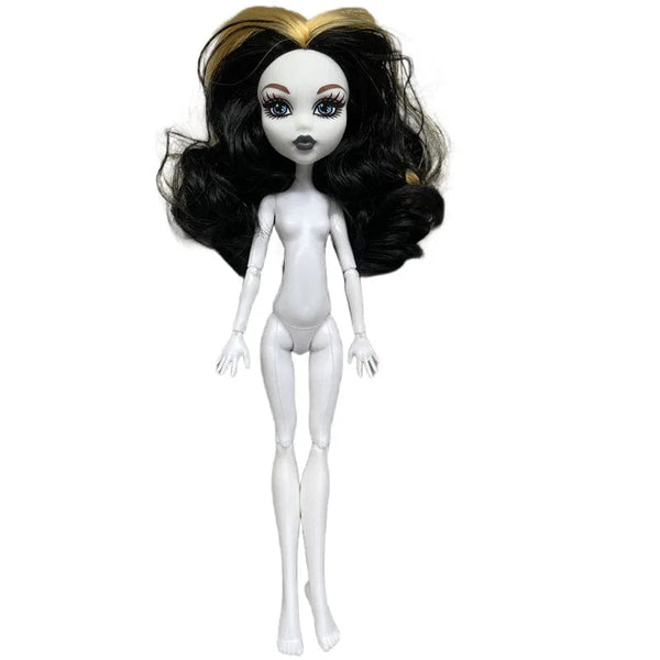 Planet Gates Multi-Joints Movable Doll Body Toy 23cm Doll Toy To Fit Many Heads White Green Brown Purple Monstering High Doll Body Cat heads