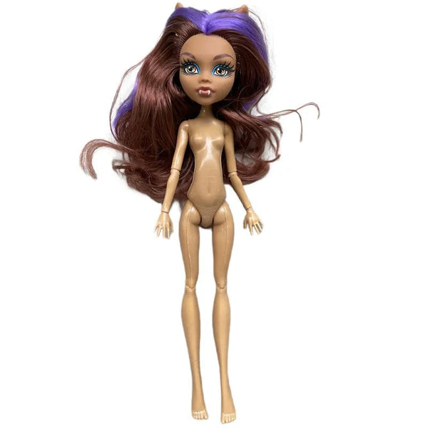 Planet Gates Multi-Joints Movable Doll Body Toy 23cm Doll Toy To Fit Many Heads White Green Brown Purple Monstering High Doll Body Cat heads