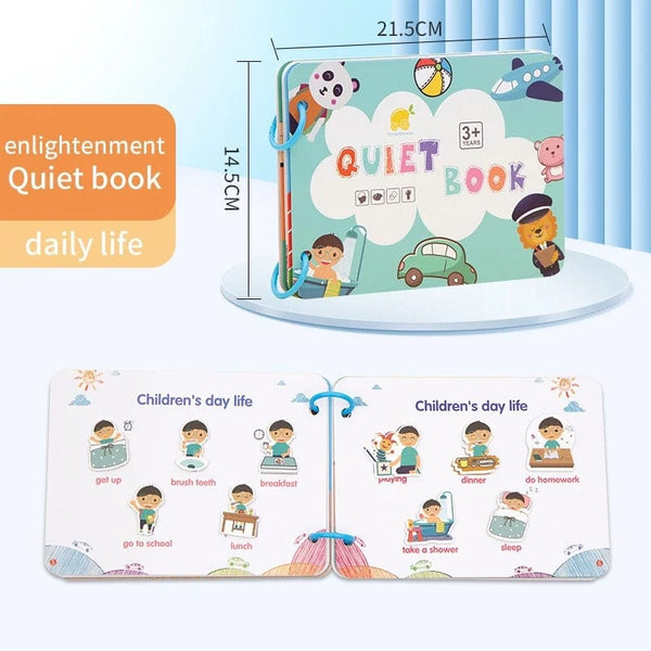 Planet Gates MULTI Kids Sticker Quiet Busy Book Baby Montessori Material Toys Board Matching Puzzels Games Early Educational Toys For Toddler ﻿
