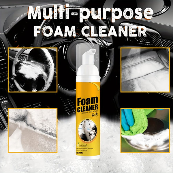 Planet Gates Multi-Purpose Car Foam Cleaner, New Multi-Purpose Foam Cleaner, Car Foam Cleaner, Multi-Purpose Foam Cleaner