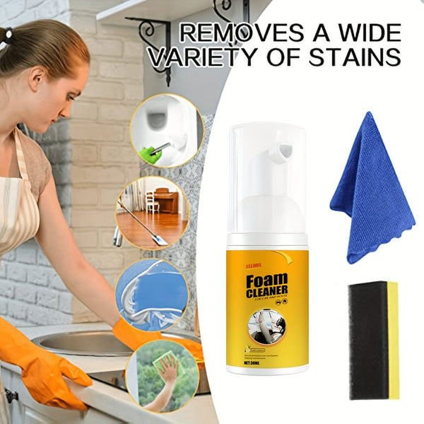 Planet Gates Multi-Purpose Car Foam Cleaner, New Multi-Purpose Foam Cleaner, Car Foam Cleaner, Multi-Purpose Foam Cleaner