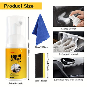 Planet Gates Multi-Purpose Car Foam Cleaner, New Multi-Purpose Foam Cleaner, Car Foam Cleaner, Multi-Purpose Foam Cleaner