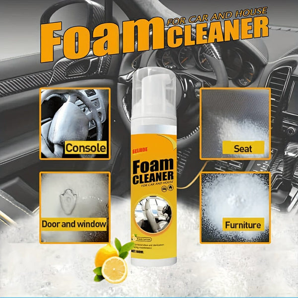 Planet Gates Multi-Purpose Car Foam Cleaner, New Multi-Purpose Foam Cleaner, Car Foam Cleaner, Multi-Purpose Foam Cleaner
