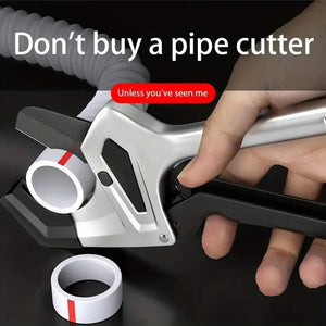 Planet Gates Multi-Purpose Pipe Cutter Non-Slip Water-Resistant Precision Cutting for Plastic & Rubber Tubing PVC Cutter Tool Hand Tools