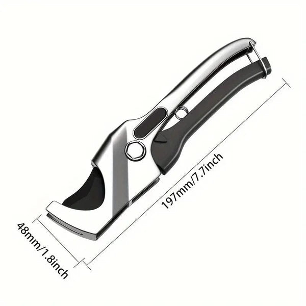 Planet Gates Multi-Purpose Pipe Cutter Non-Slip Water-Resistant Precision Cutting for Plastic & Rubber Tubing PVC Cutter Tool Hand Tools