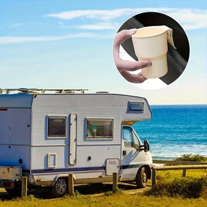 Planet Gates Multi-Purpose RV Car Cup Holder Keep Your Phones, Drinks, And Trash Securely Placed