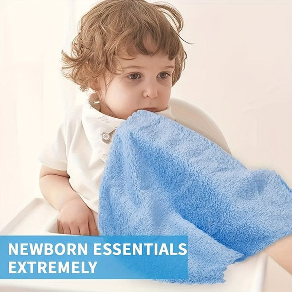 Planet Gates Multicolor 20pcs Solid Color Washcloths, Simple Plain Face Cloth, Soft Absorbent Towel Small Face Towel, Bathroom Supplies Travel Accessories Bathroom Accessories